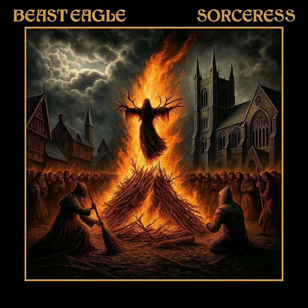 beast eagle sorceress album cover