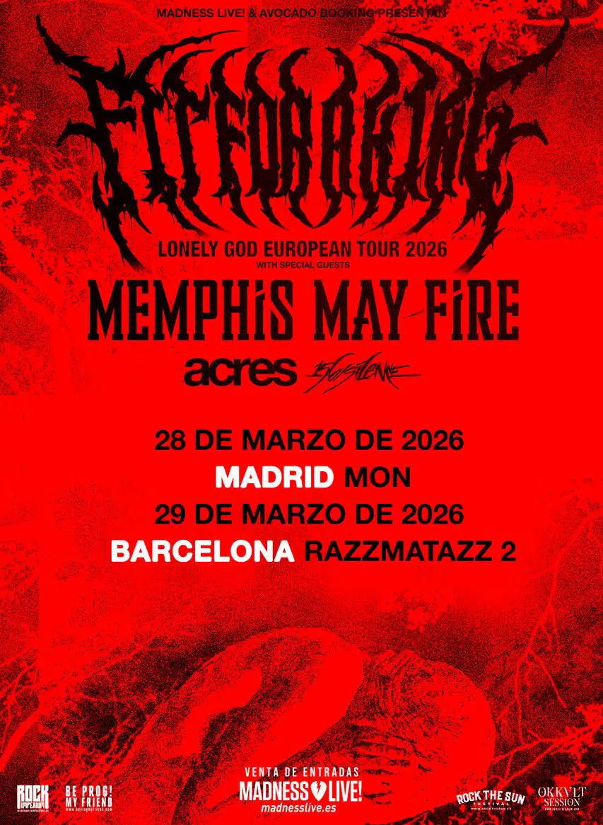 fit for a king gira tour poster 2026