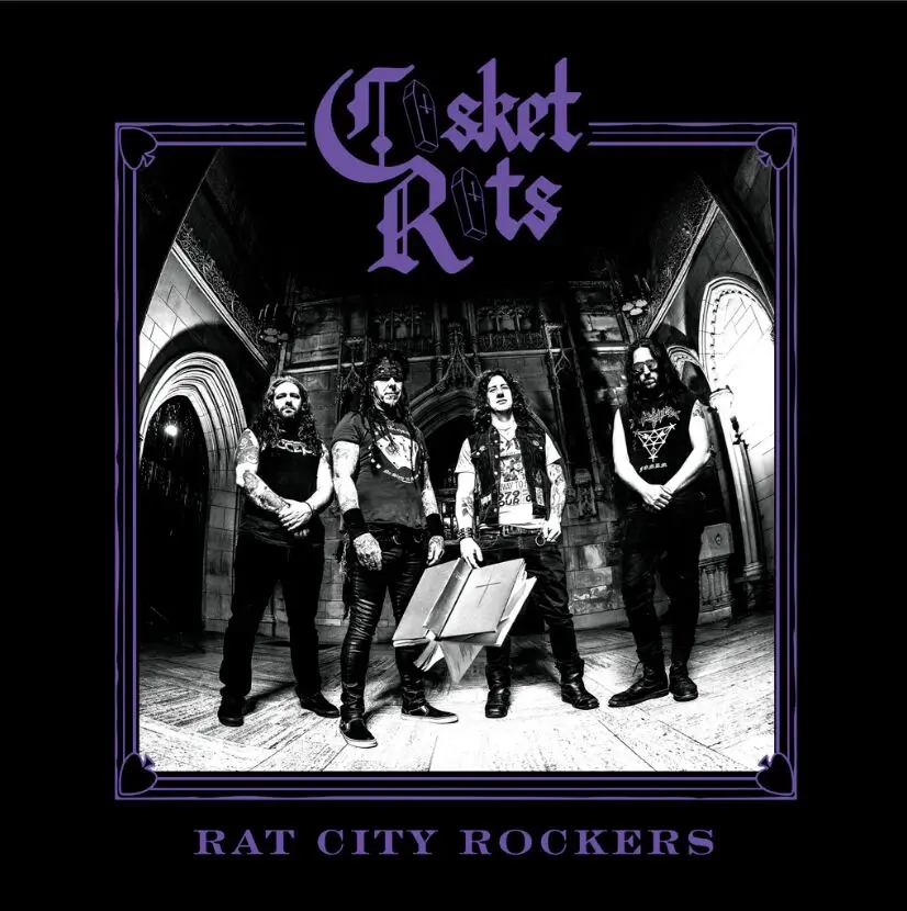 casket rats rat city rockers album cover