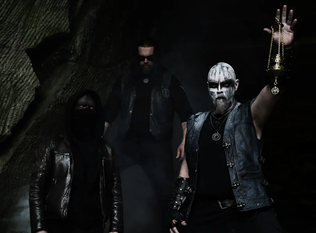enthroned band photo