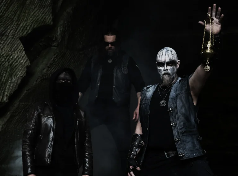 enthroned band photo