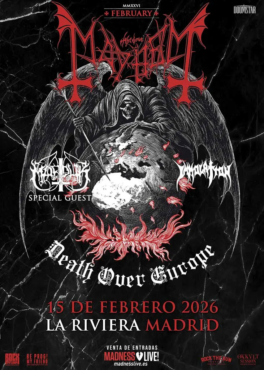 mayhem marduk tour poster
