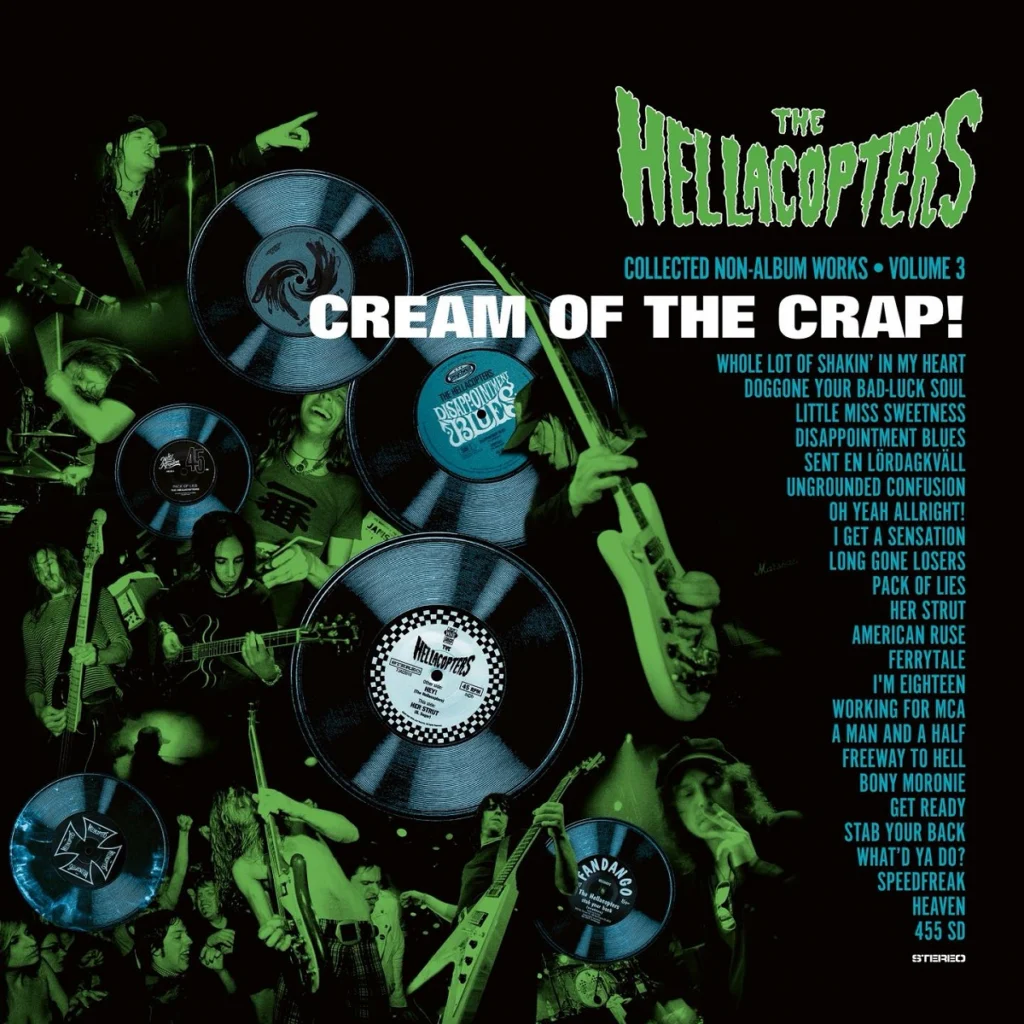hellacopters cream of the crap vol 3 album cover