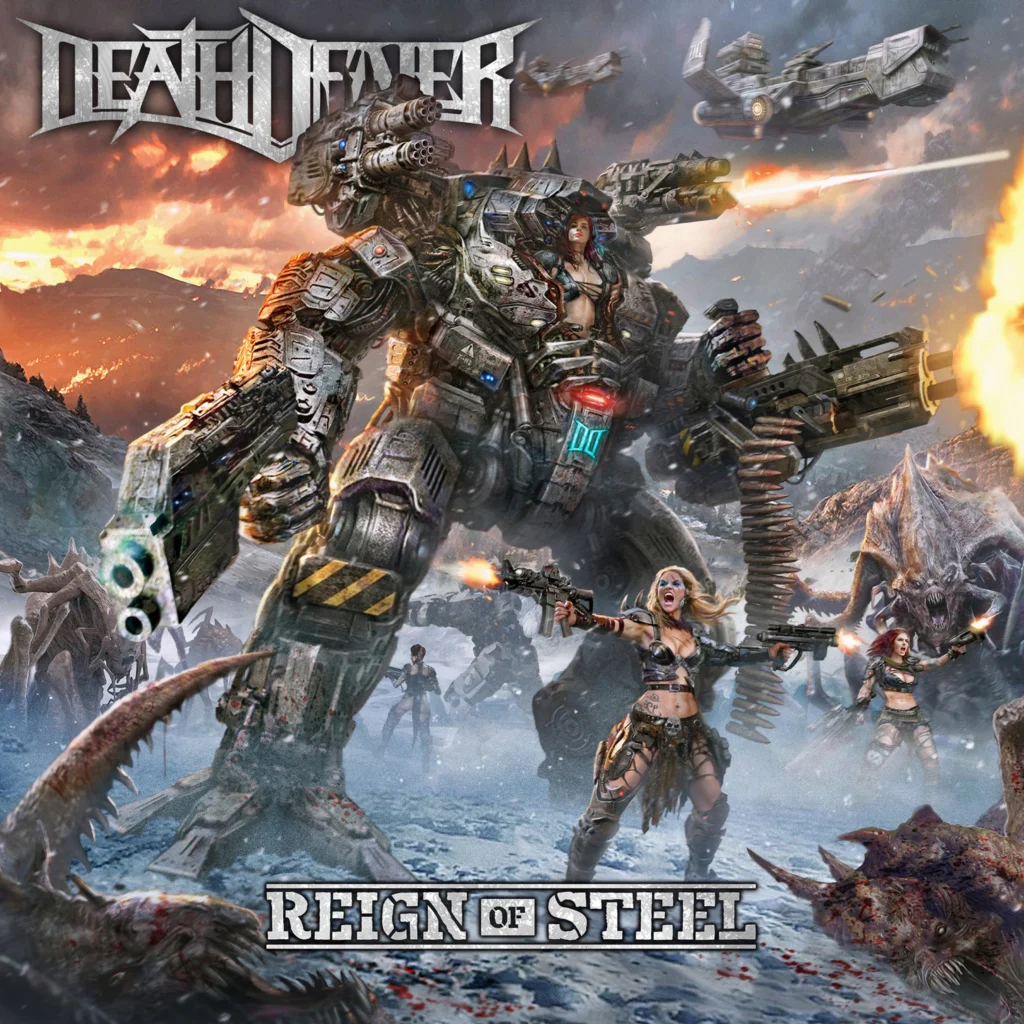 death dealer reign of steel album cover