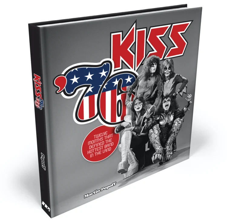 kiss 76 martin popoff book cover