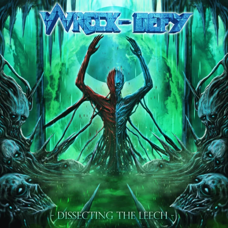 wreck defy dissecting the leech album cover