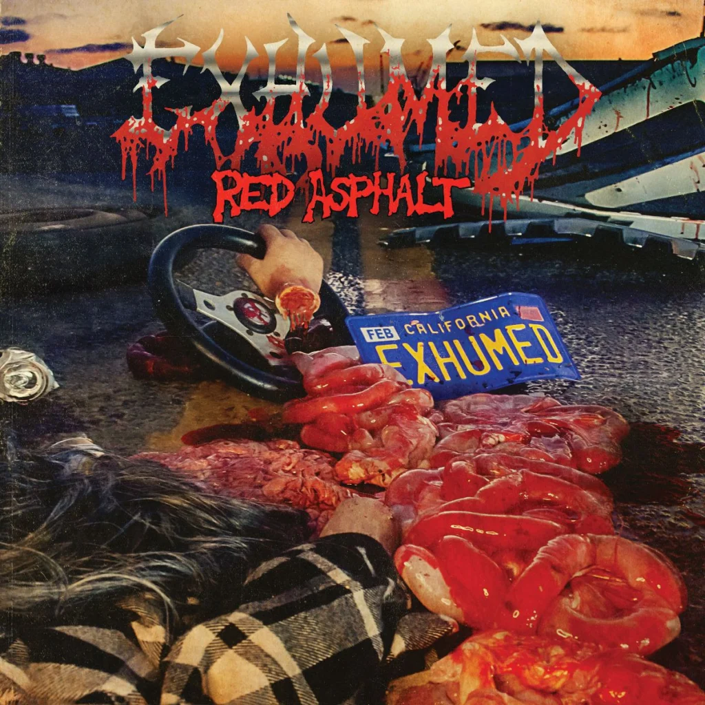 exhumed red asphalt album cover