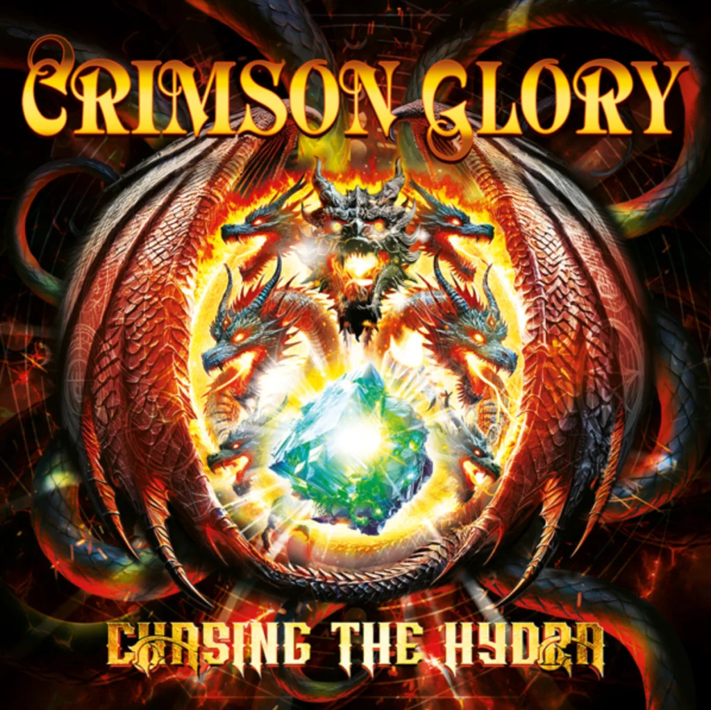 crimson glory chasing the hydra album cover