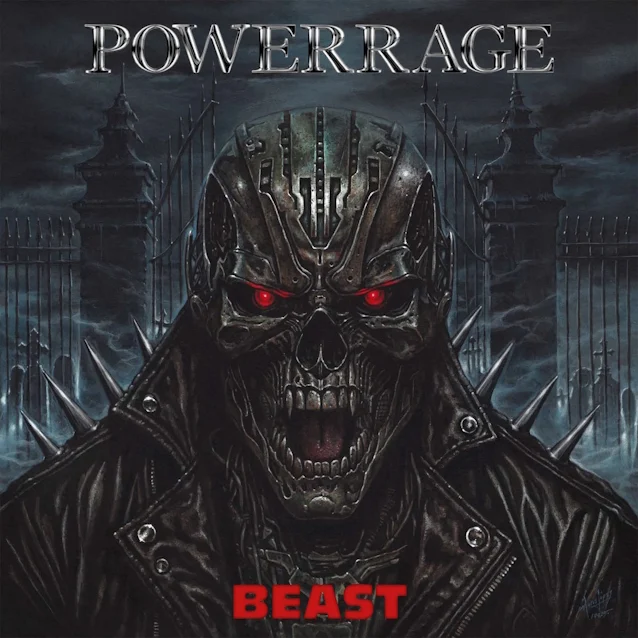 powerrage exciter beast album cover