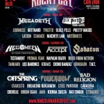 barcelona rock fest 2026 cartel line up poster
