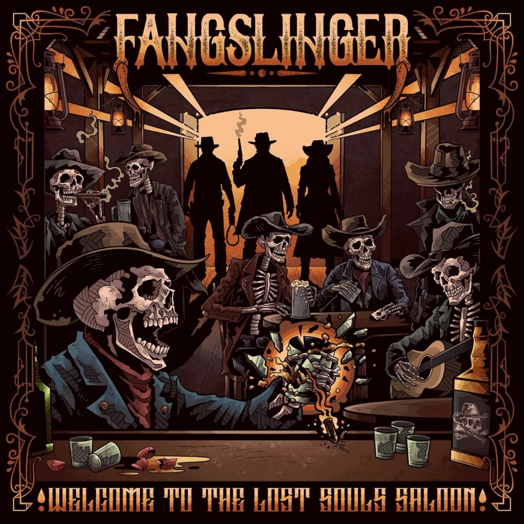 fangslinger welcome to the lost soul saloon album cover