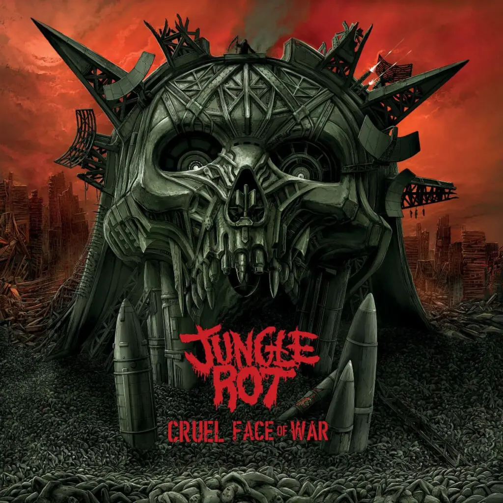 jungle rot cruel face of war album cover