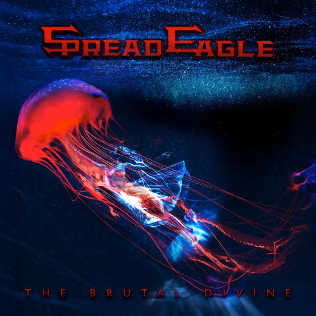 spread eagle the brutal divine album cover