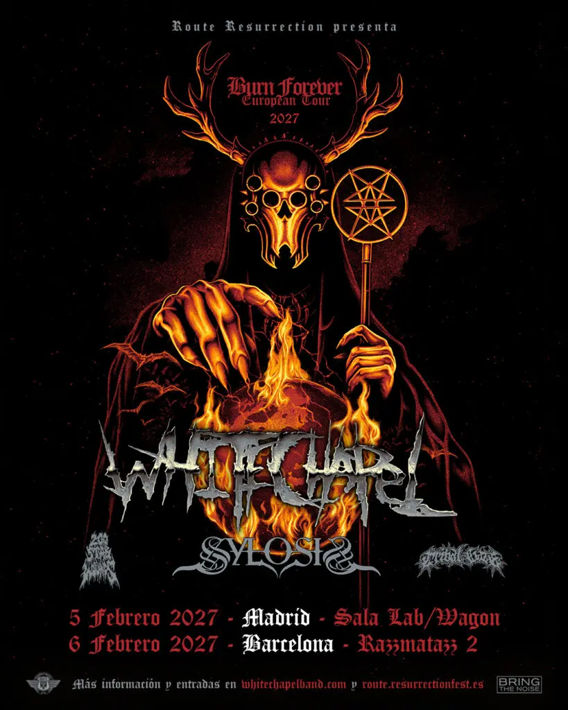 whitechapel tour gira poster 2027