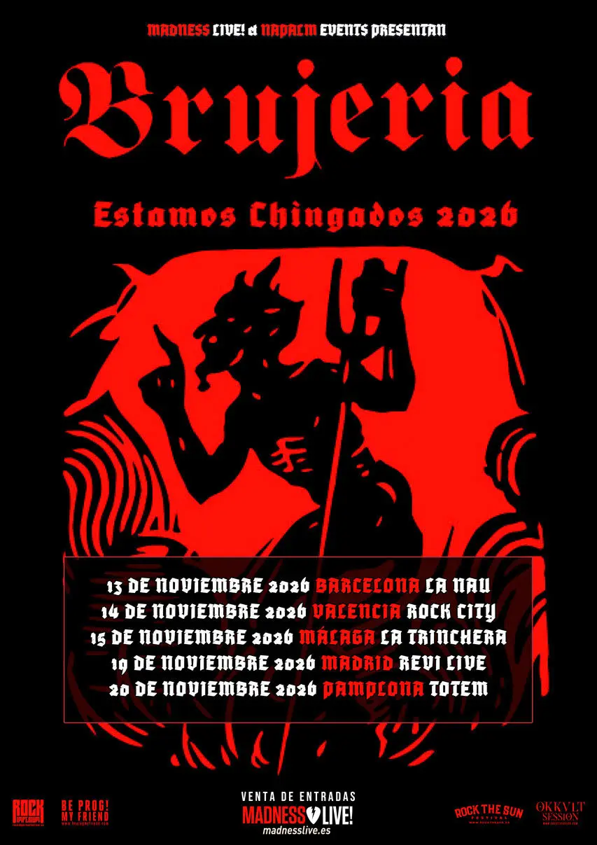 brujeria gira tour poster 2026