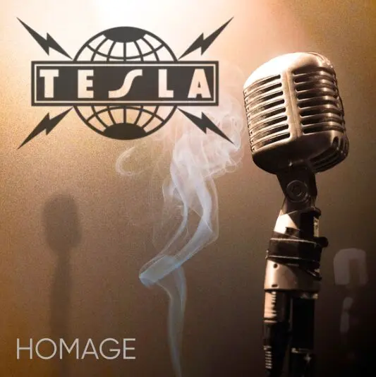 tesla homage album cover