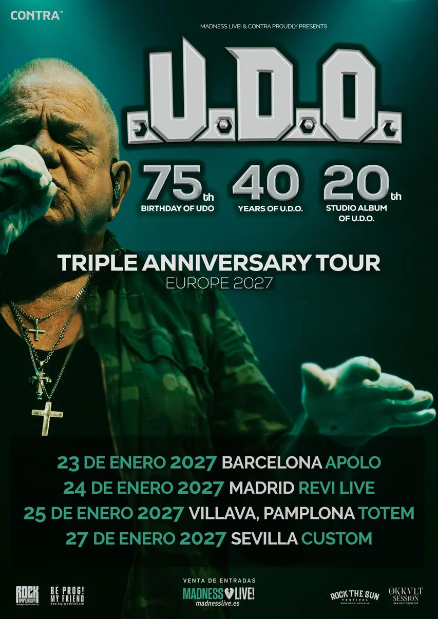 udo dirkschneider band gira tour 2027