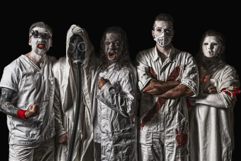 blood white band photo