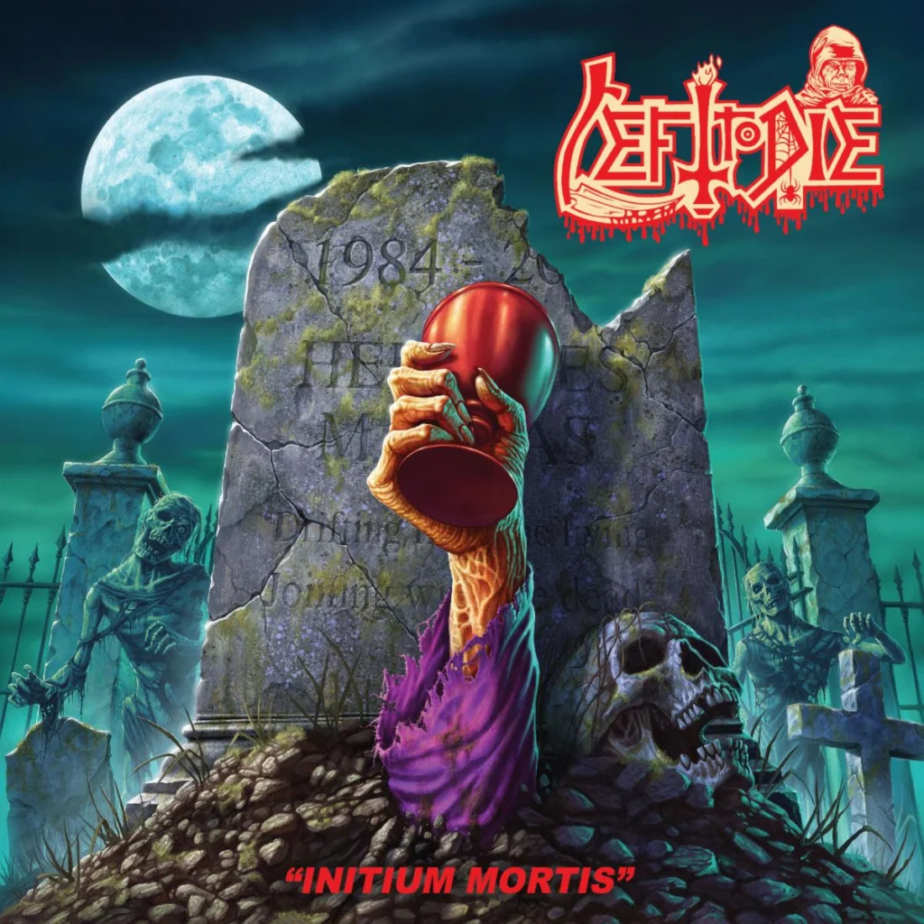 left to die band death initium mortis album cover