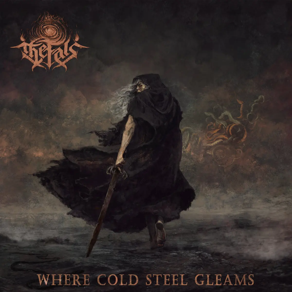 the fals band where cold steel gleams album cover