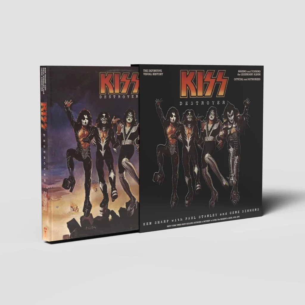 kiss band destroyer The Definitive Visual History book cover