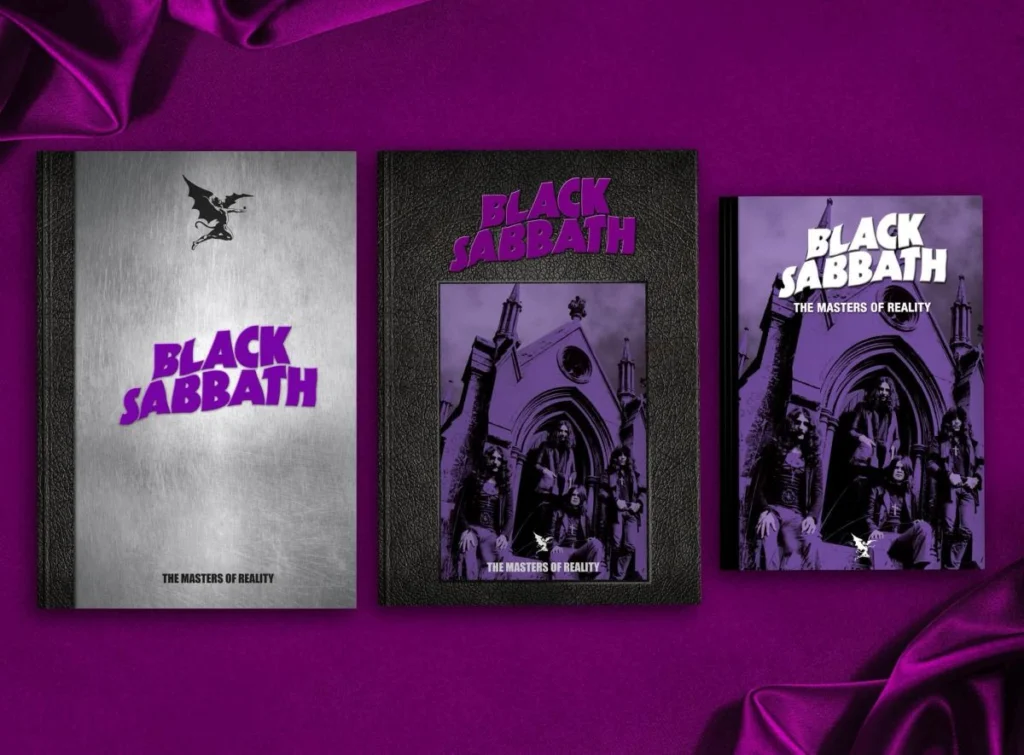 black sabbath band the masters of reality book cover