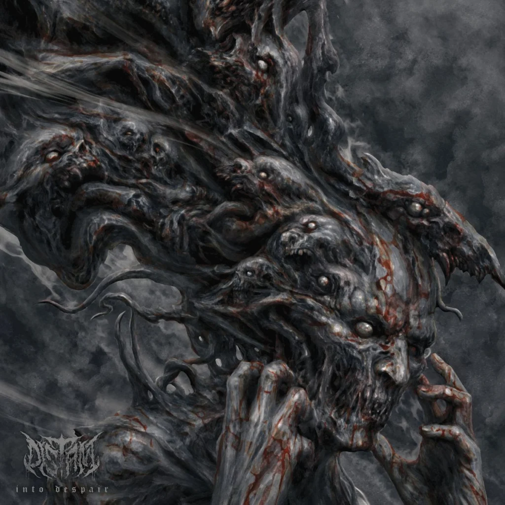 distant band into despair album cover