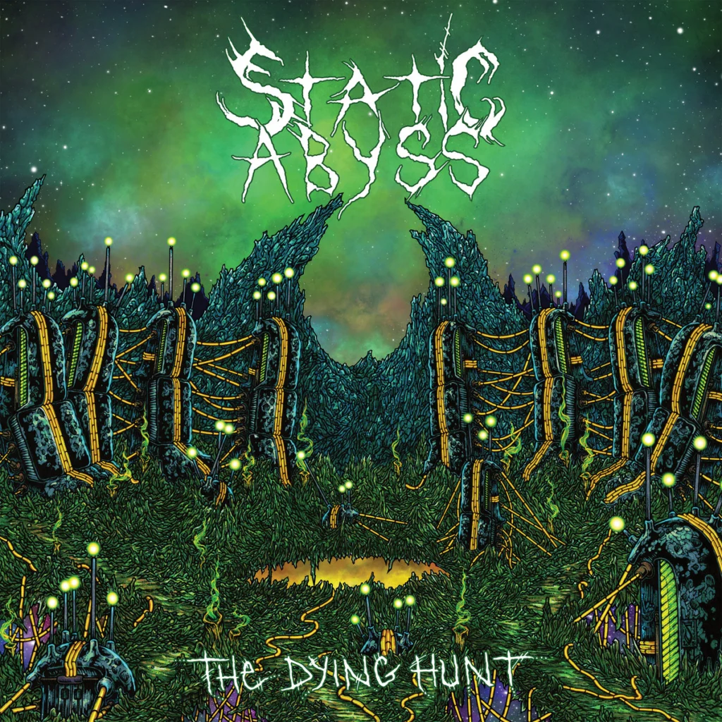 static abyss band photo the dying hunt album cover