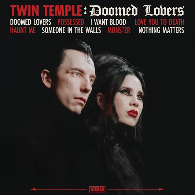 twin temple band doomed lovers album cover