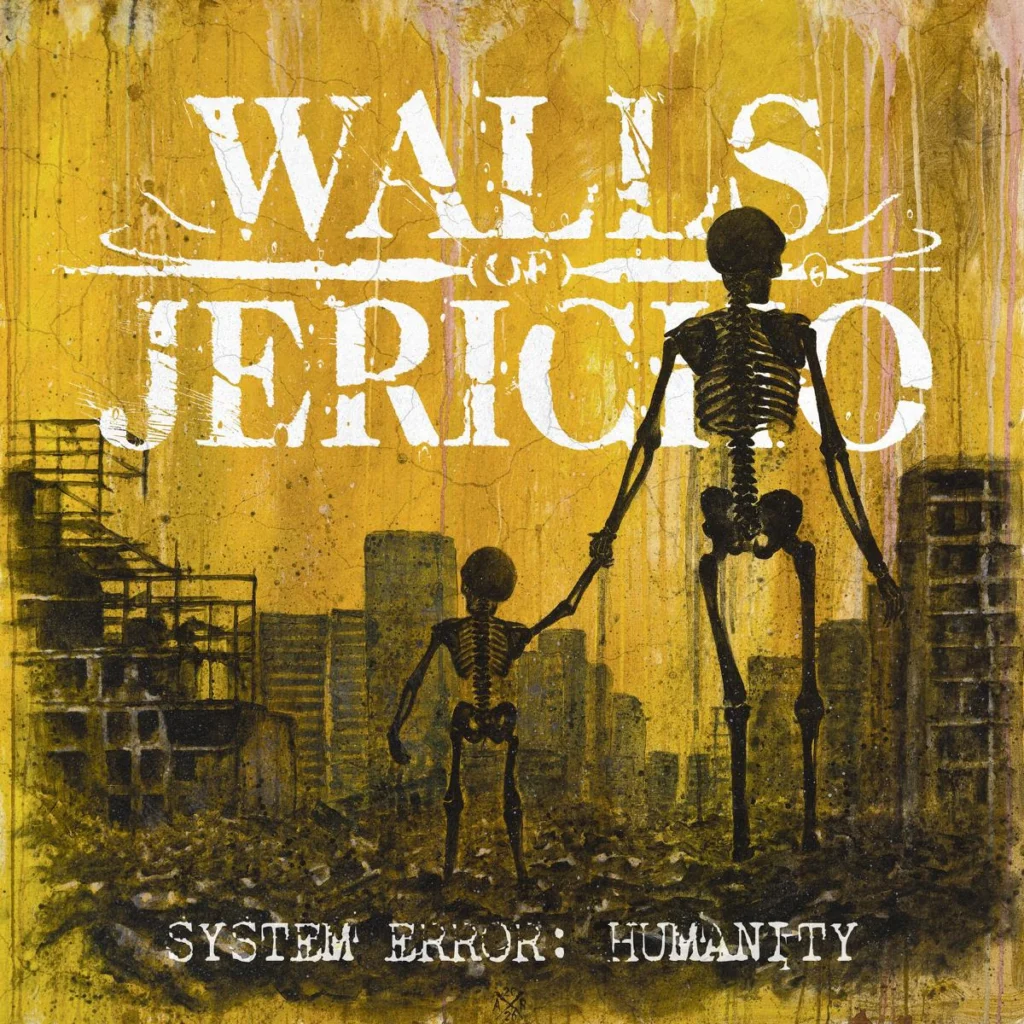 walls of jericho band system error humanity album cover
