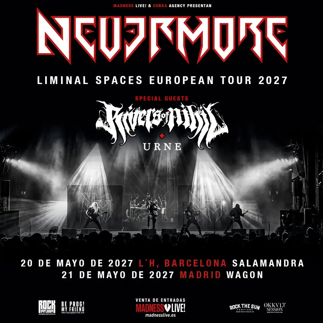 nevermore band gira tour 2027