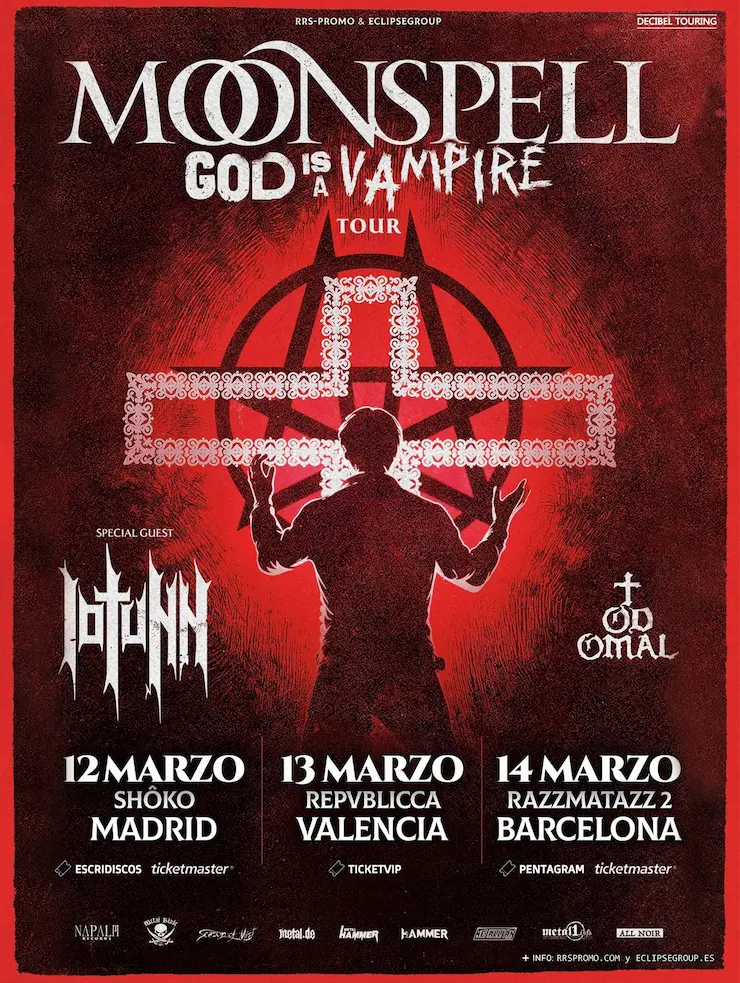 moonspell band gira tour 2027