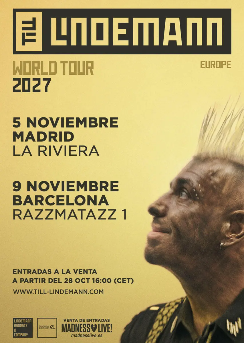 till lindemann rammstein gira tour